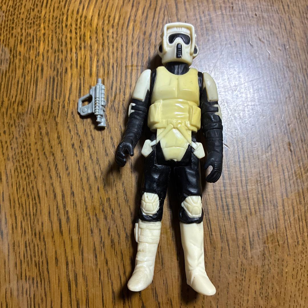 【香港製】スターウォーズ　オールドケナー　バイカースカウト☆