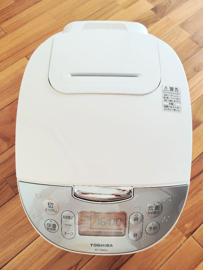TOSHIBA RC-10MSL 炊飯器 ホワイト