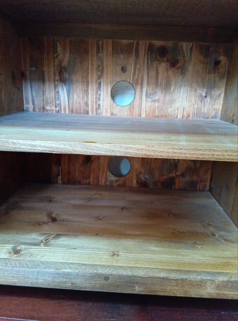 なみきち＊国産檜の一枚板使用のTVボード