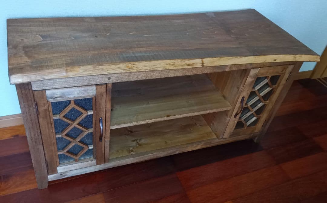 なみきち＊国産檜の一枚板使用のTVボード