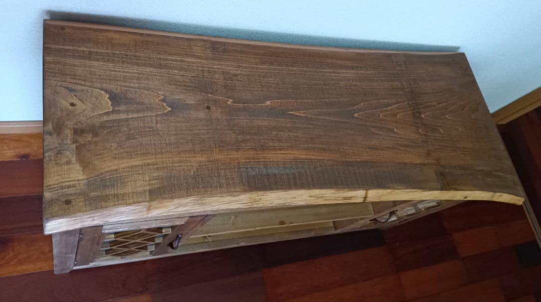 なみきち＊国産檜の一枚板使用のTVボード