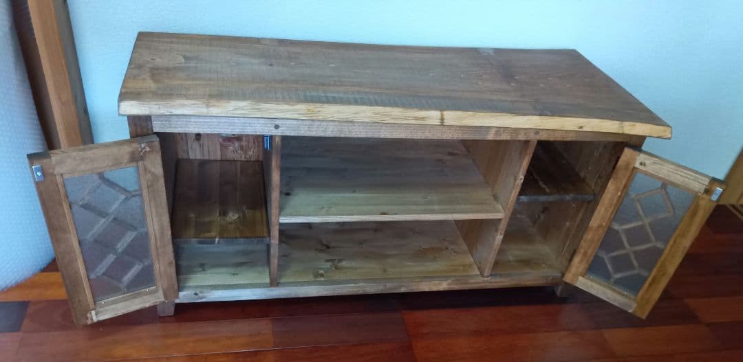 なみきち＊国産檜の一枚板使用のTVボード