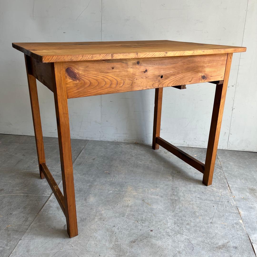 アンティーク 平机 テーブル 無垢材 デスク z485