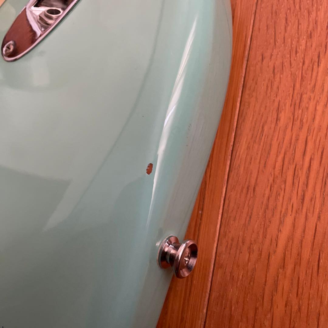 スクワイヤー　サーフグリーン　ストラトキャスター