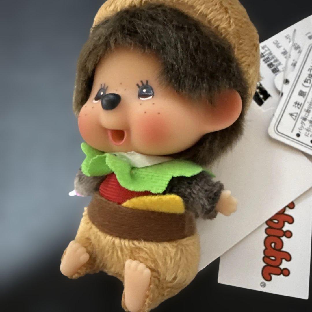 【希少】モンチッチ マクドナルド ハンバーガー キーチェーン