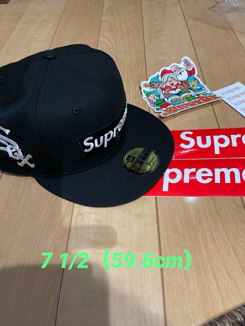 Supreme SOX 59FIFTY ブラック　7 1/2 （59.６cm）