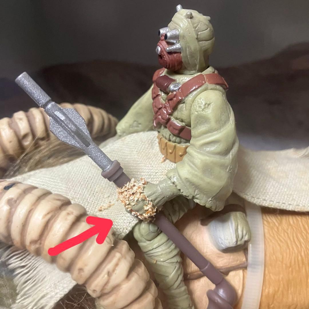 スターウォーズ　DXクリーチャーフィギュア　バンサ&タスケンレイダー