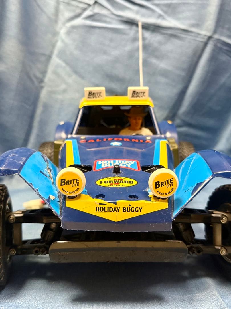 merriwo【組立済み】タミヤ・ホリデーバギー＆フタバ送信機・受信機付き