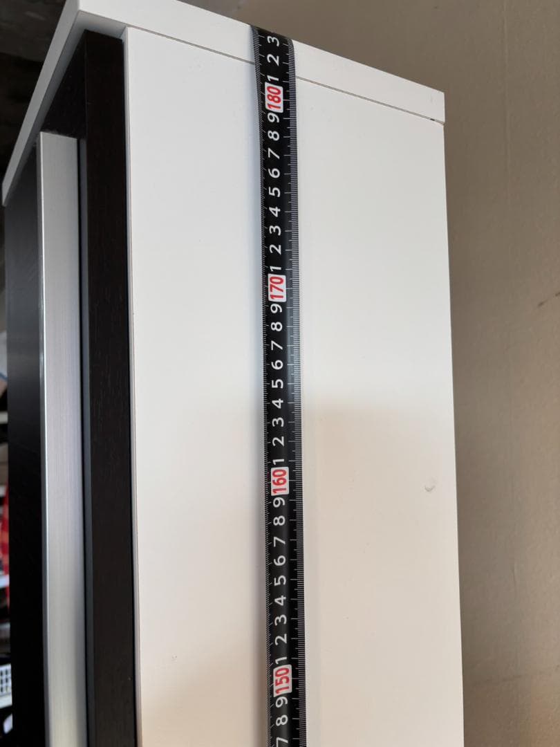 スリム収納ラック　すきま　電源　コンセント　高さ183cm　横幅30cm