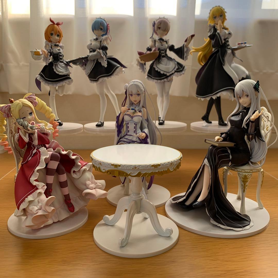 ユ*様 リゼロ　お茶会　フィギュア