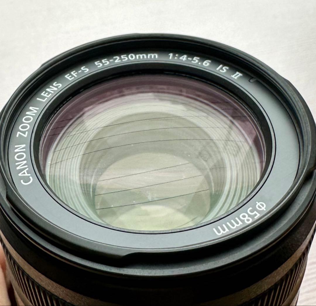 Canon EF-S 55-250mm f4-5.6 IS II ズームレンズ