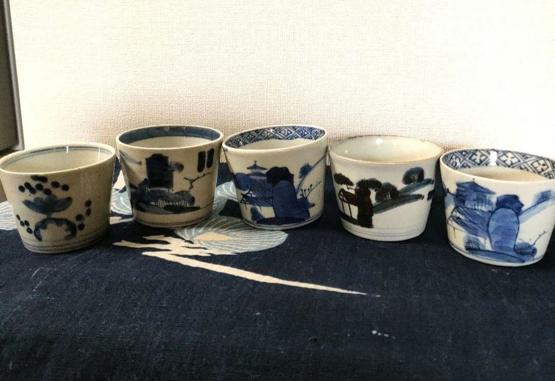 ■アンティーク 古伊万里 そば猪口 骨董