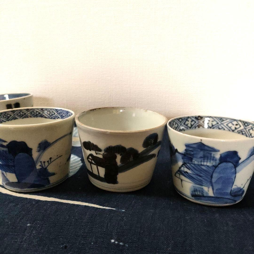 ■アンティーク 古伊万里 そば猪口 骨董