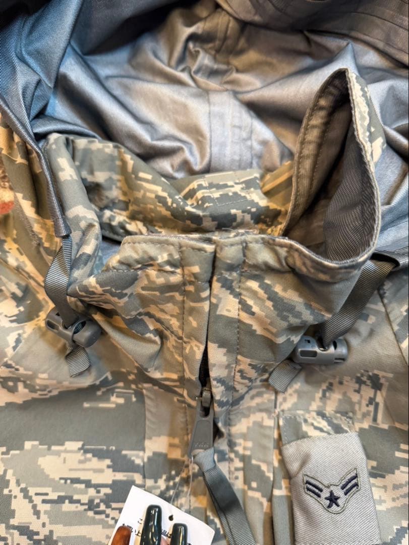 米軍実物 ゴアテックス タイガーカモ USAF ecwcs level6
