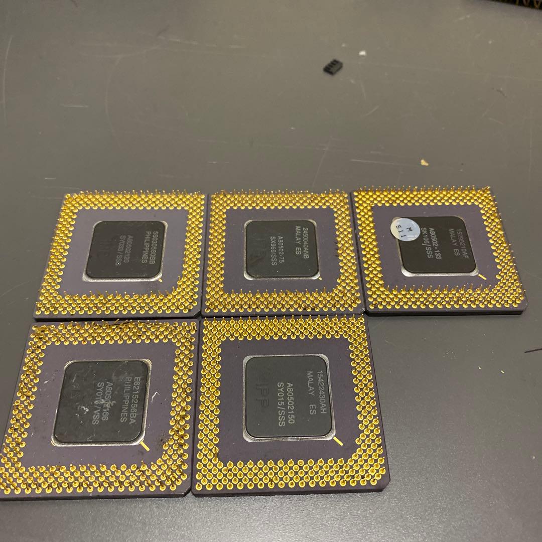 レトロ　CPU Intel premium