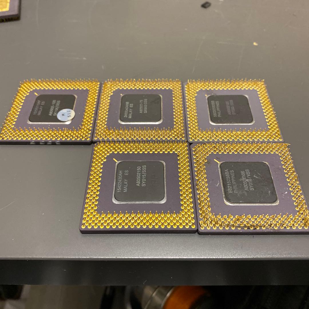 レトロ　CPU Intel premium