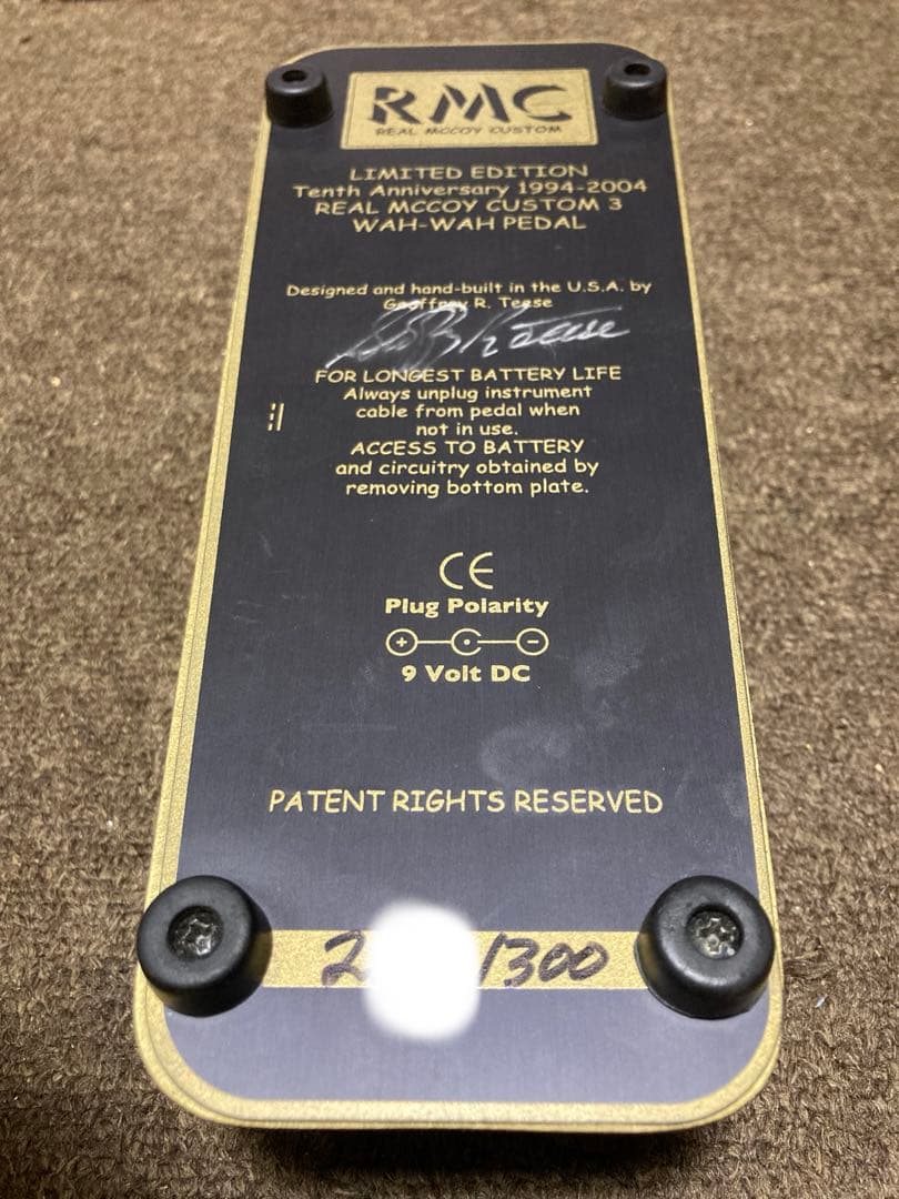 REAL MCCOY CUSTOM RMC3 ワウ 限定