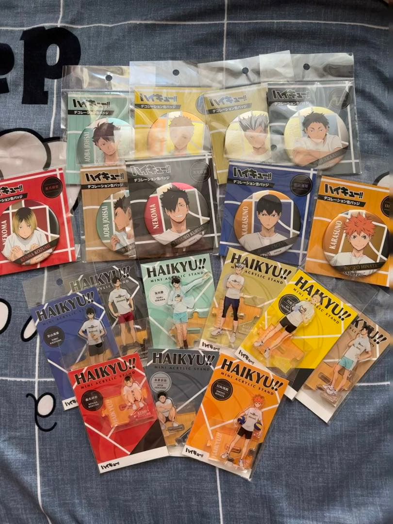 ハイキュー!! デコレーション缶バッジ JS 限定　ジャンプショップ