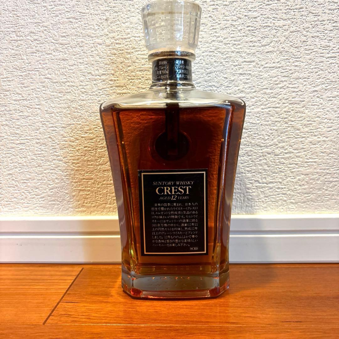 サントリークレスト 12年SUNTORYCRESTAGED 12 YEARS