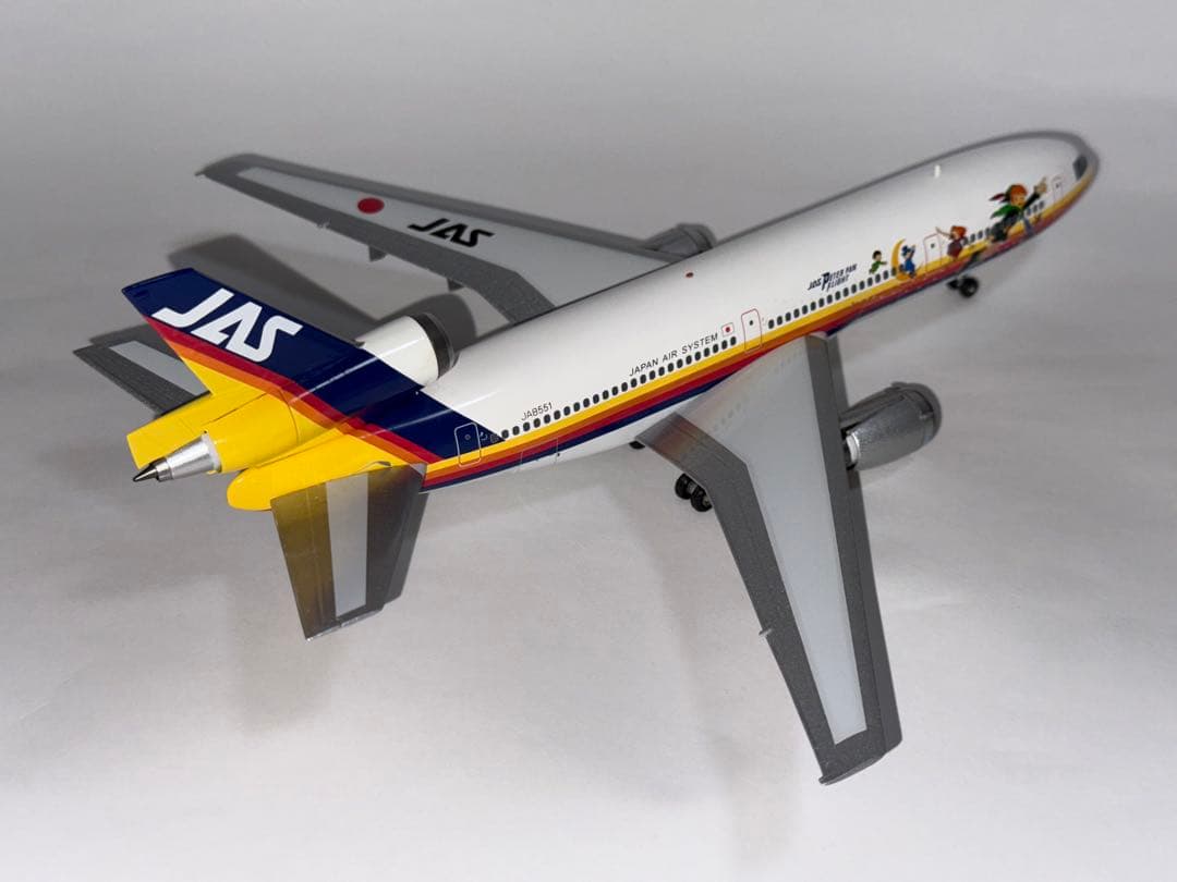 JAS 日本エアシステム DC-10 1/200