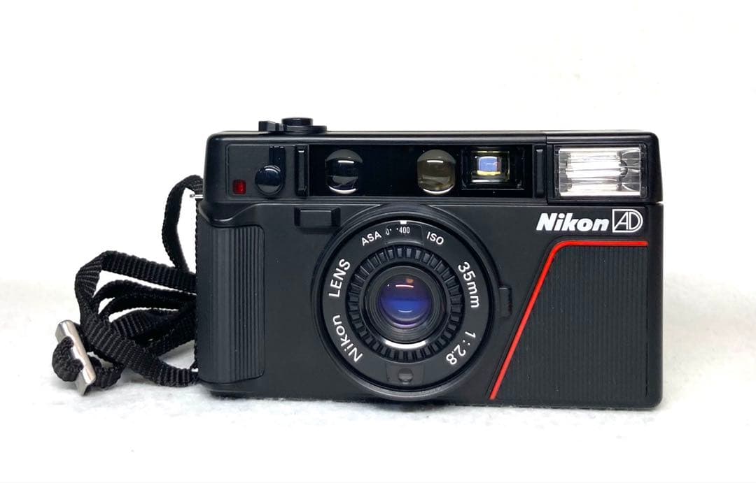 【動作品 外観美品】Nikon L35AD ピカイチ 動作確認済 ケース付き