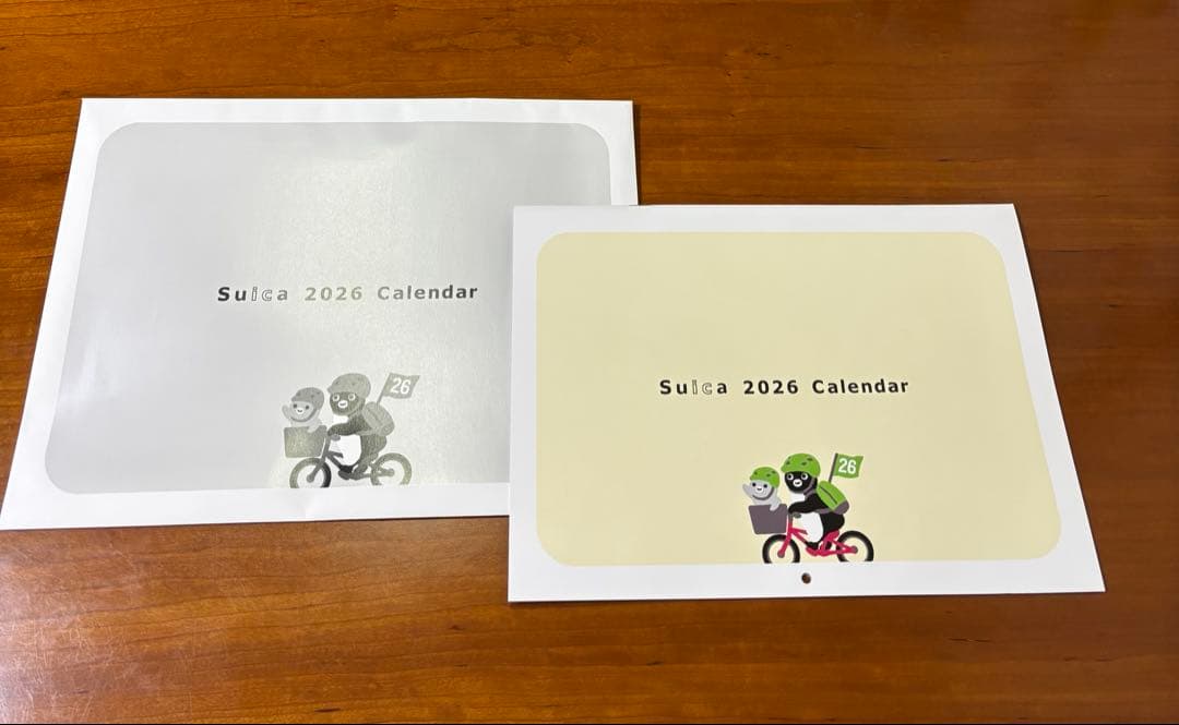 Suica 2026 Calendar 壁掛けカレンダー