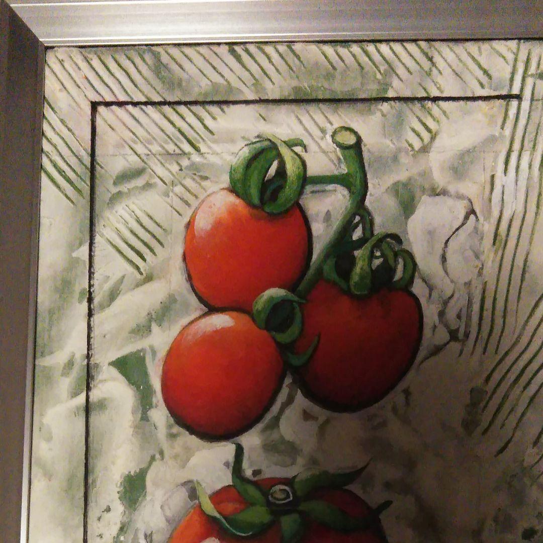 日本画⑹　ミニトマト