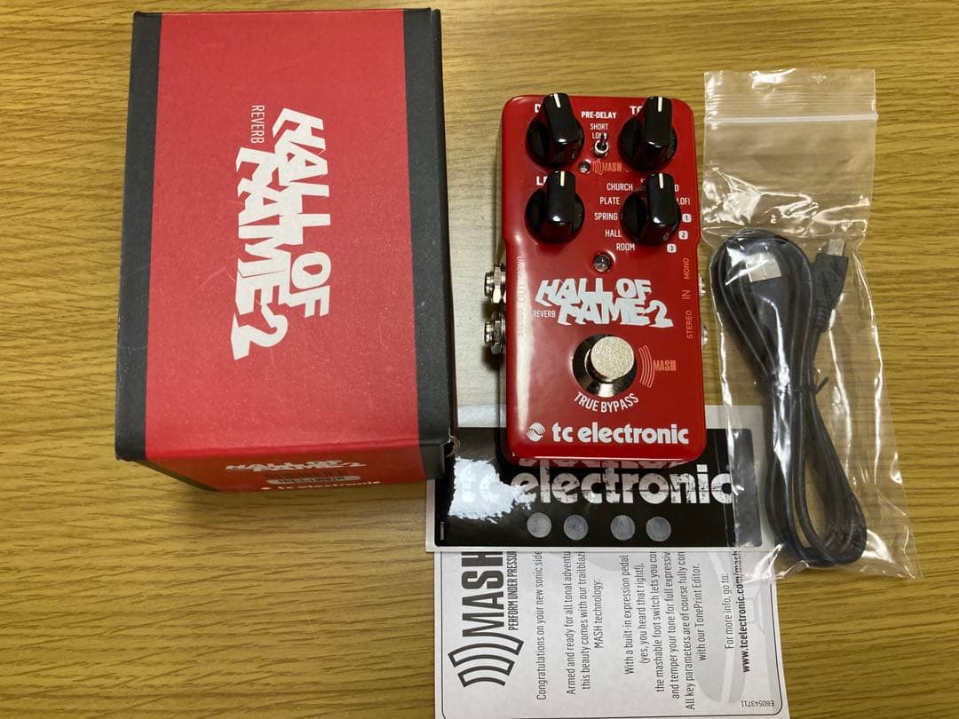 Hall of Fame2 リバーブエフェクター tc electronic