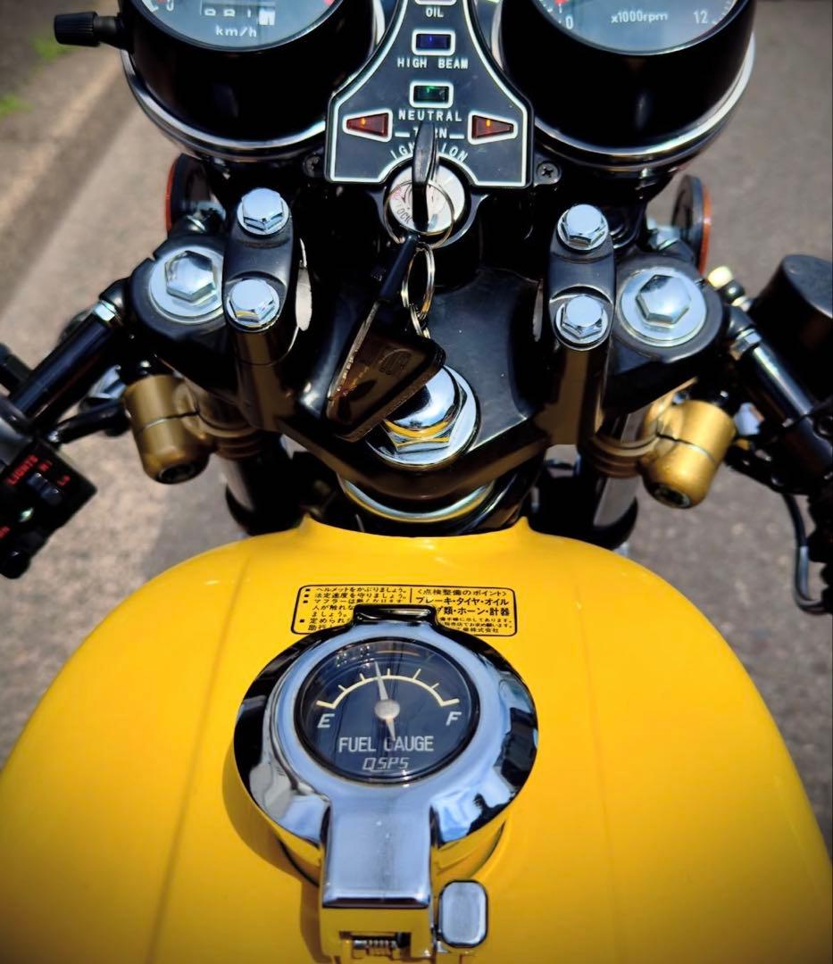 値下げ！新品！CB400F 燃料計付きタンクキャップ ゲージ タンク ヨンフォア