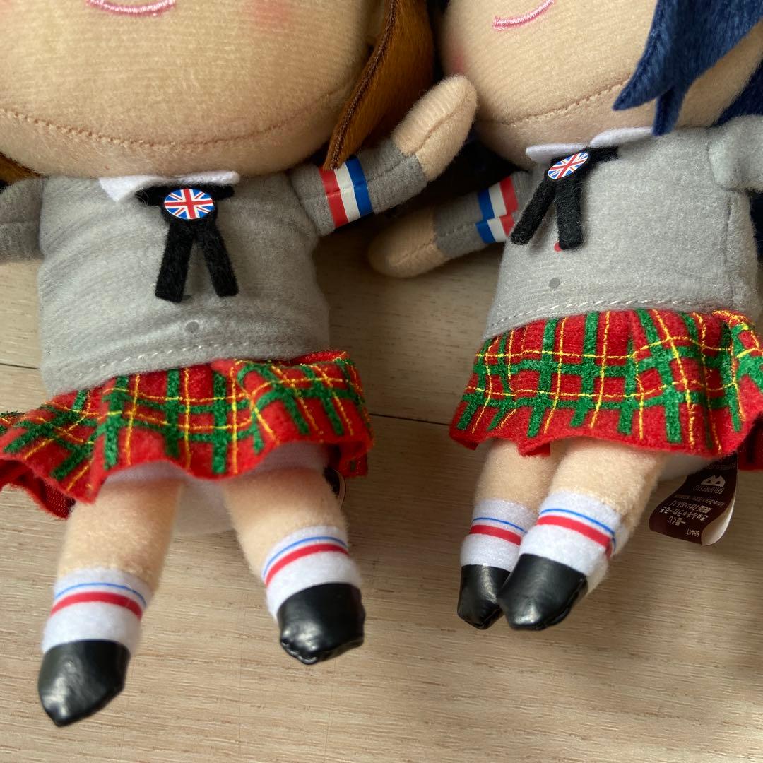 映画けいおん! きゅんぐるみ 平沢唯 中野梓　ぬいぐるみ　一番くじアニメグッズ