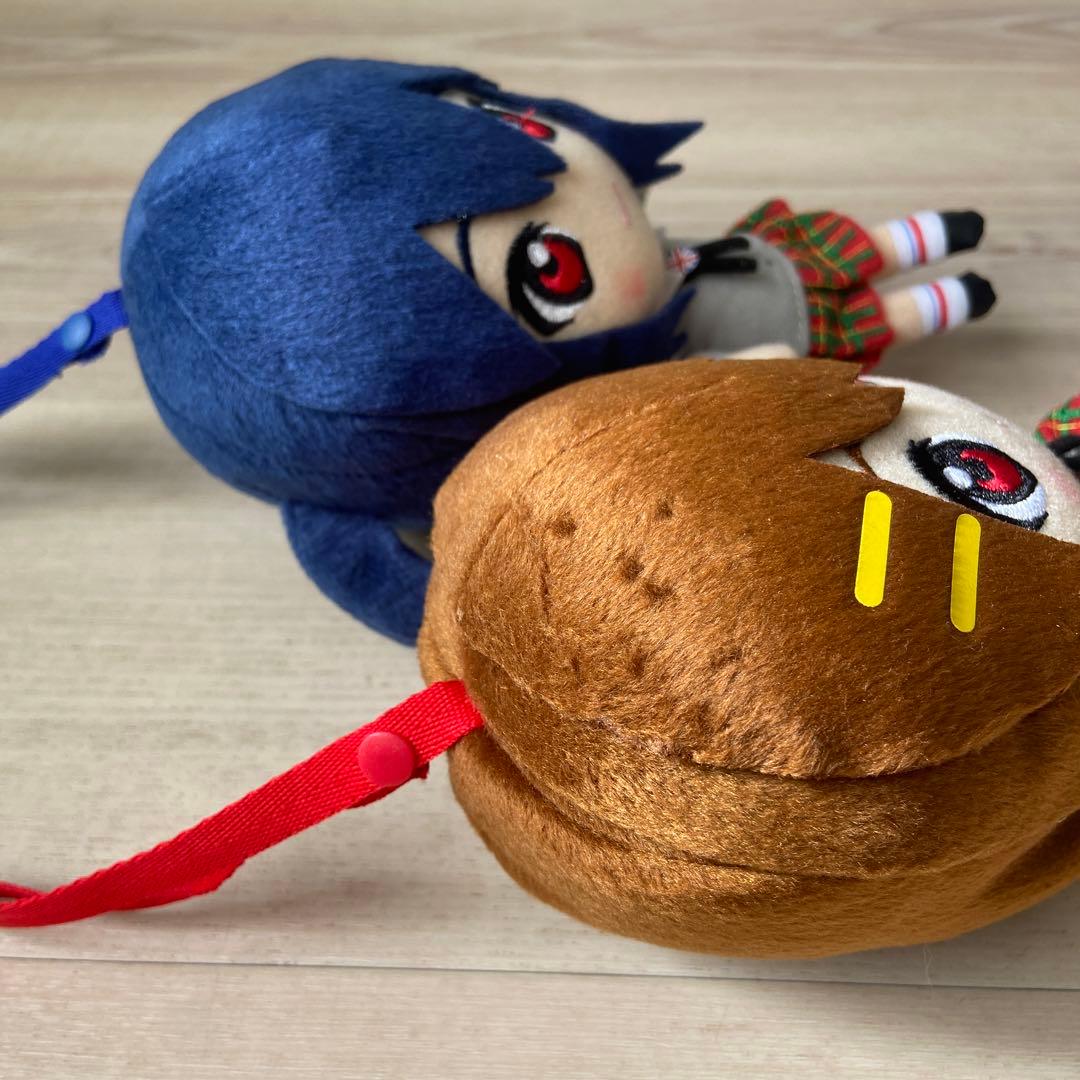 映画けいおん! きゅんぐるみ 平沢唯 中野梓　ぬいぐるみ　一番くじアニメグッズ