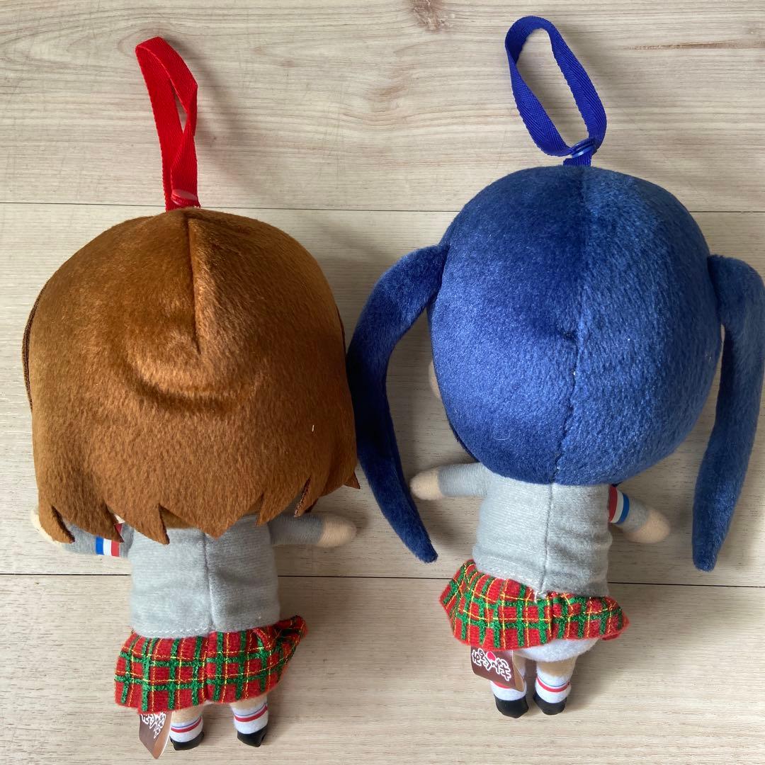 映画けいおん! きゅんぐるみ 平沢唯 中野梓　ぬいぐるみ　一番くじアニメグッズ