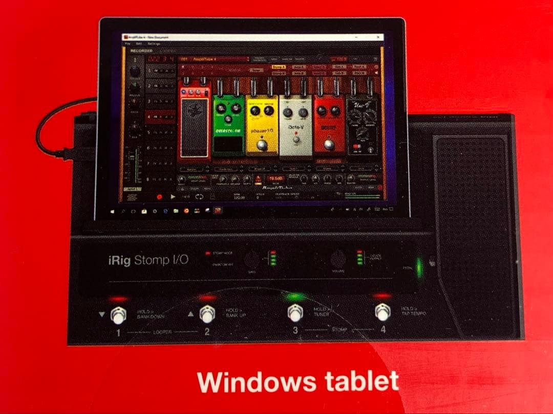 iRig Stomp I/O MIDIコントローラー