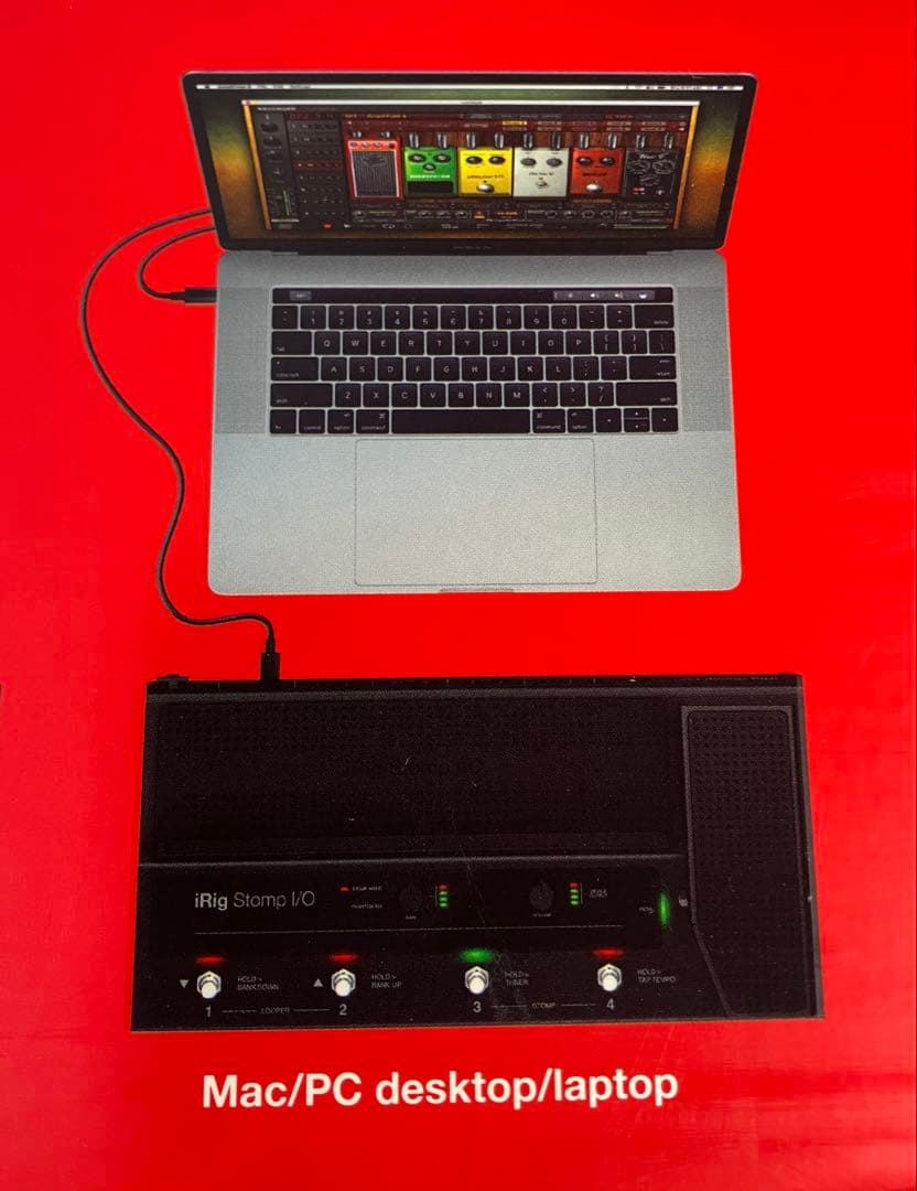 iRig Stomp I/O MIDIコントローラー