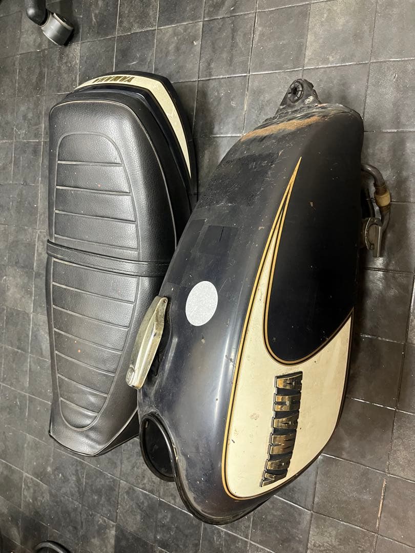 sr400 sr500 外装セット　ナロータンク　当時物　ヤマハ　1jr