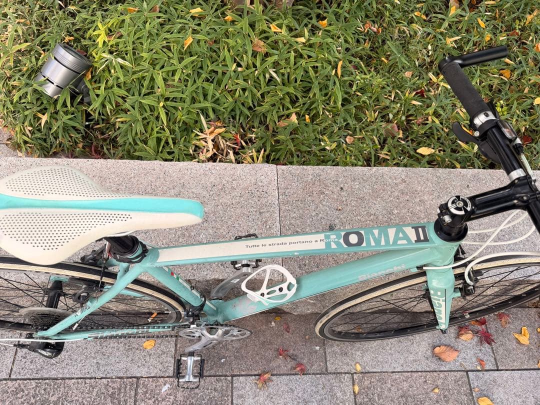 Bianchi ROMA 2室内保管 クロスバイク ビアンキ