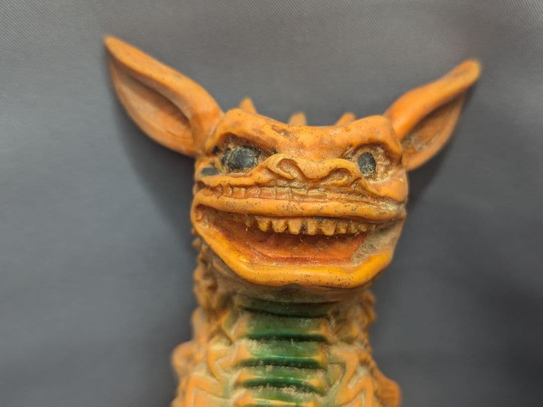 当時物 マルサン商店 ギャンゴ ソフビ 1966刻印