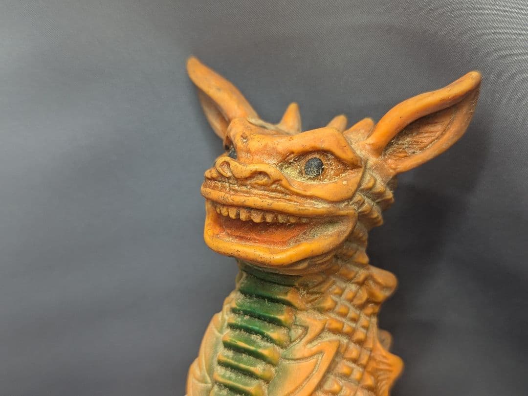 当時物 マルサン商店 ギャンゴ ソフビ 1966刻印