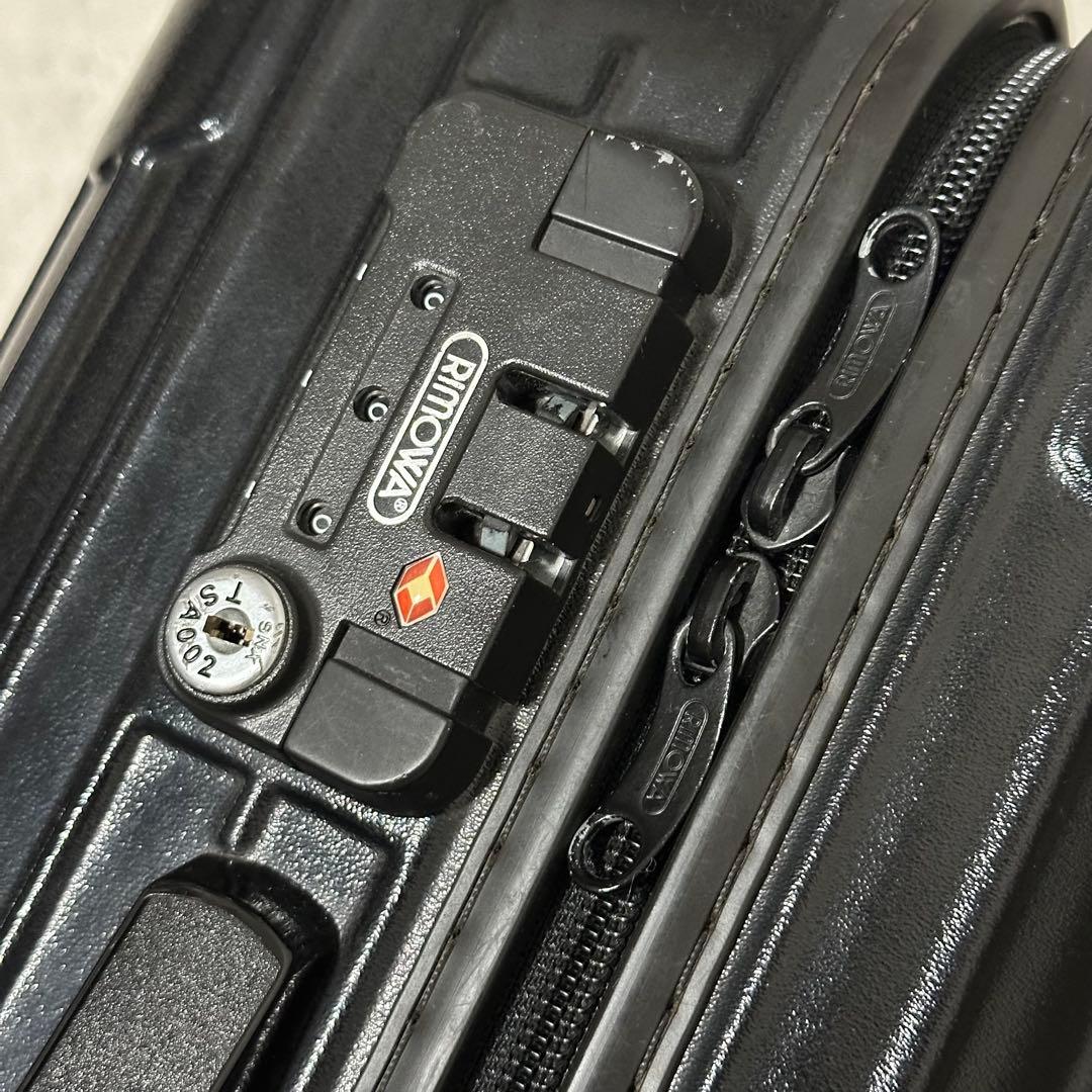 美品 RIMOWA サルサ 35L 2輪ブラック TSA 機内持込 851.52