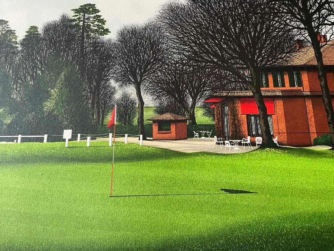 ジャック•デペルト[シャンタコゴルフクラブ] リトグラフ