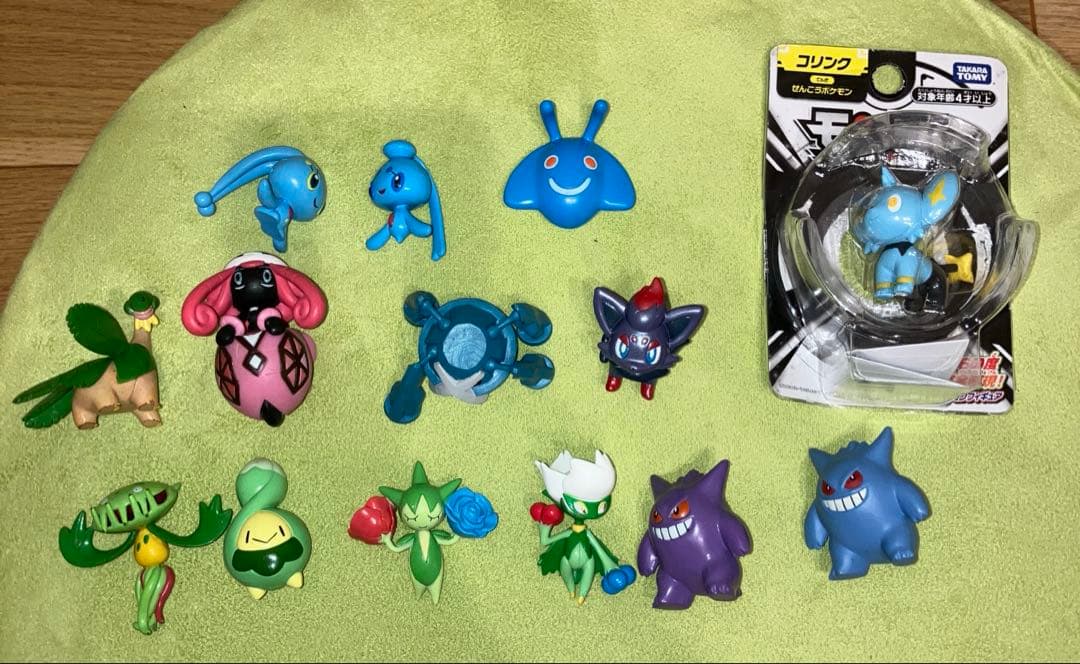 ポケモン モンコレ　14体セット（カプテテフ、スボミー、ロゼリア、コリンク等）