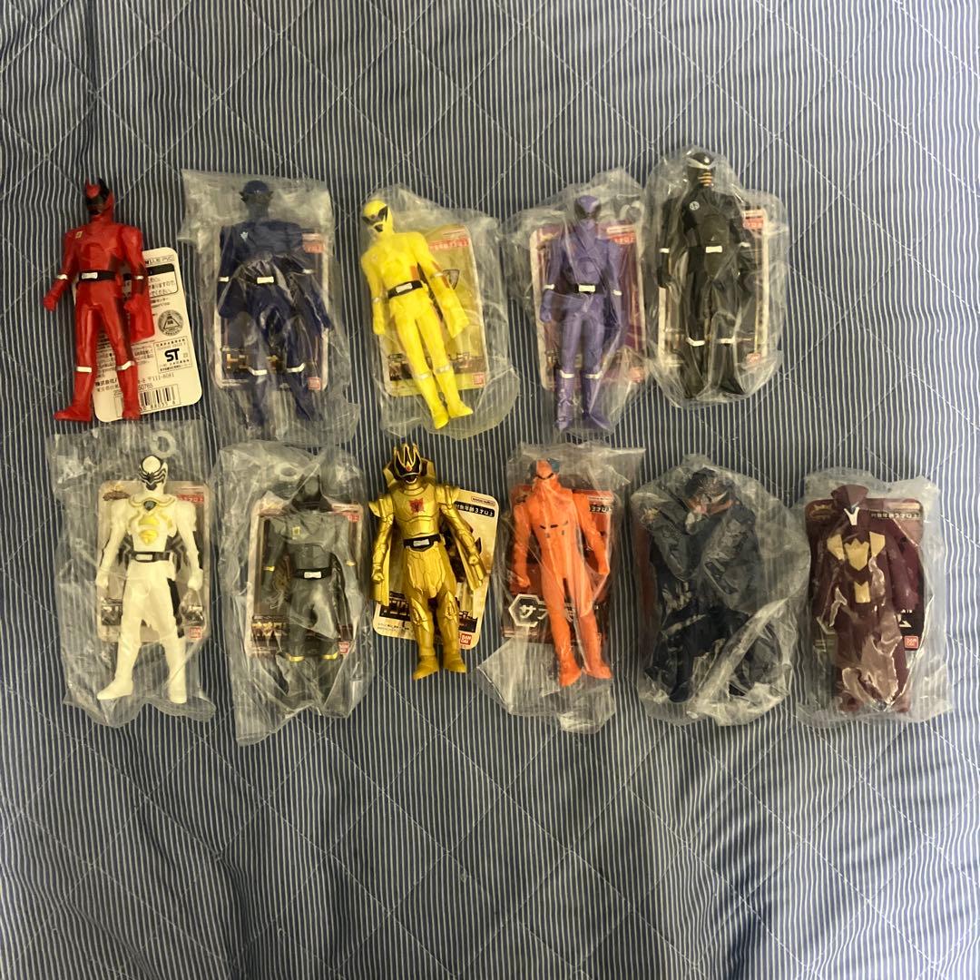 戦隊　ソフビ　220個　セット