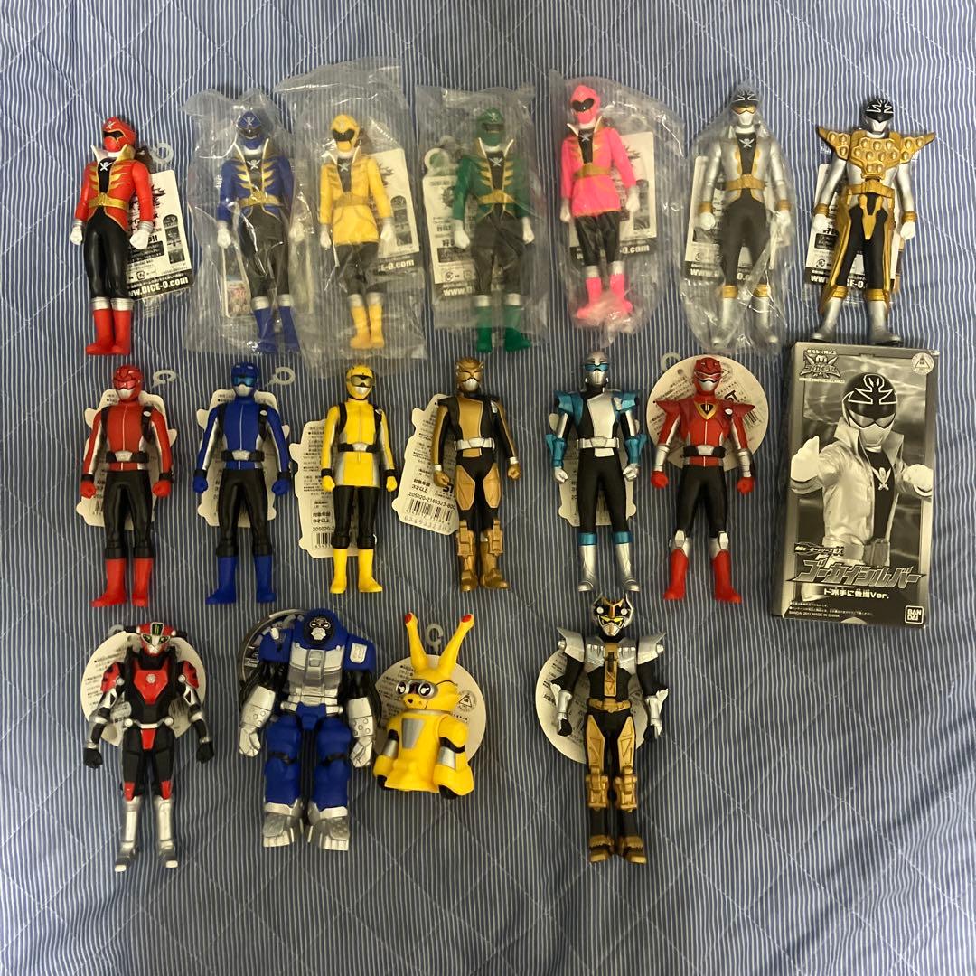 戦隊　ソフビ　220個　セット