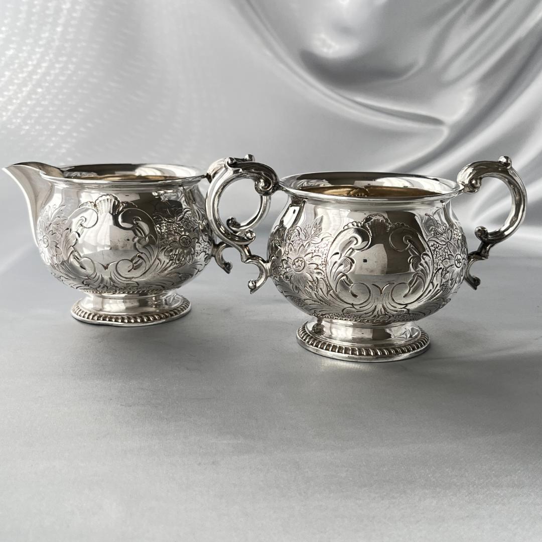 【Barker Ellis】 ビクトリアンのティーサービス 4点 ティーポット