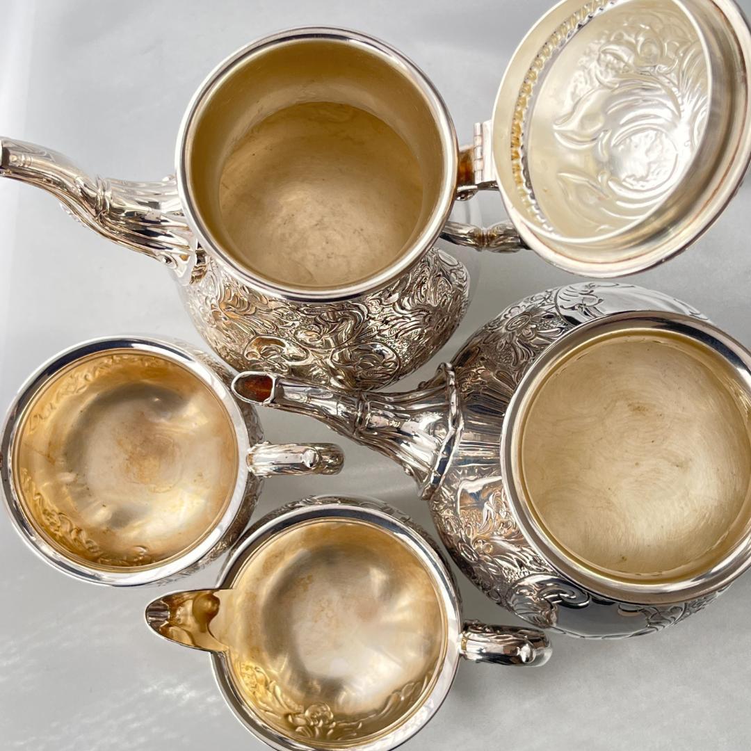 【Barker Ellis】 ビクトリアンのティーサービス 4点 ティーポット