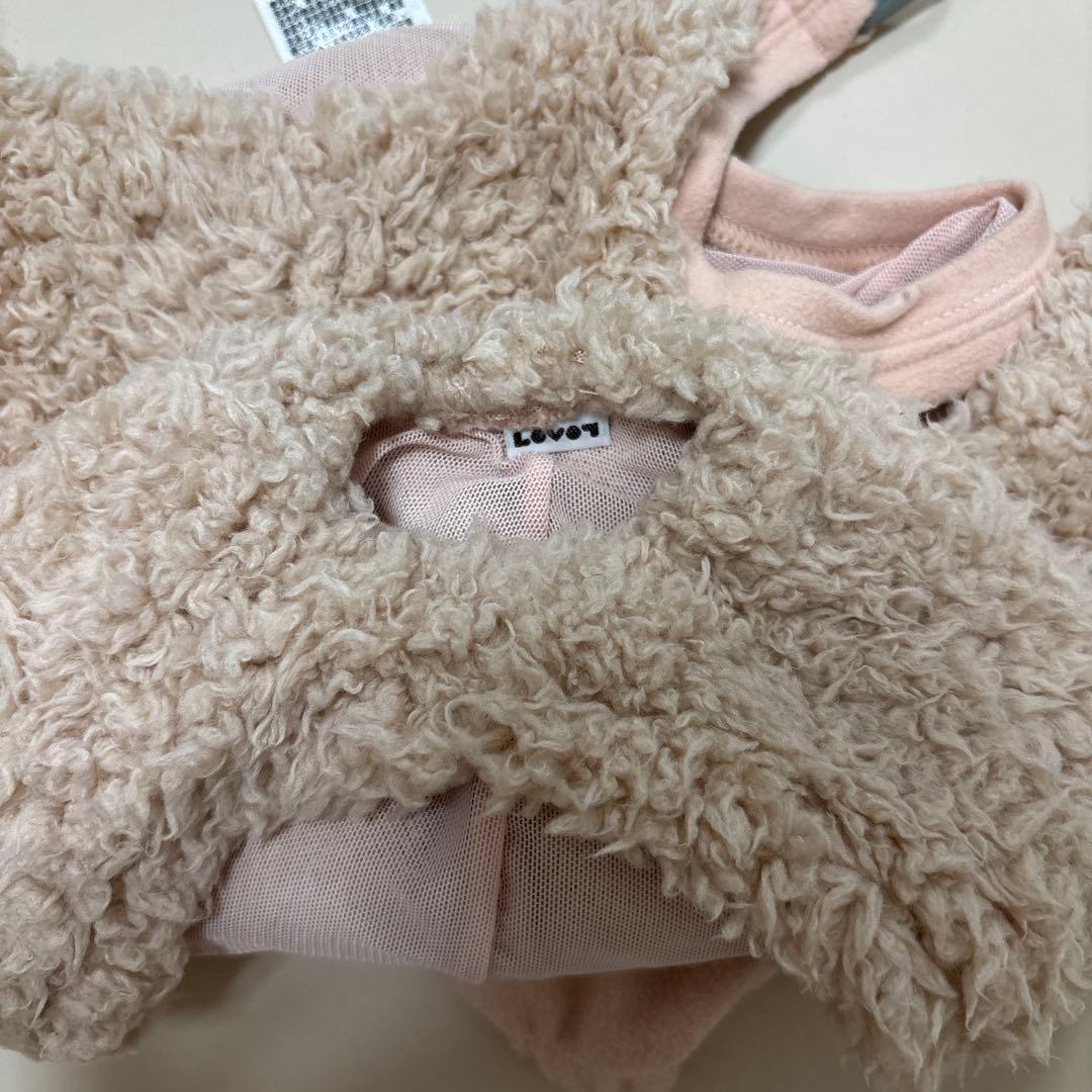 ラボット プードルファーニット ピンク 服