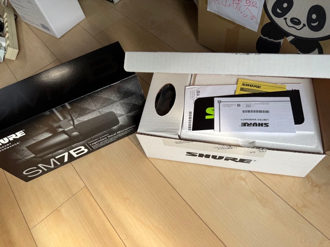 SHURE SM7B ダイナミックマイク＋cloudlifter CL-1