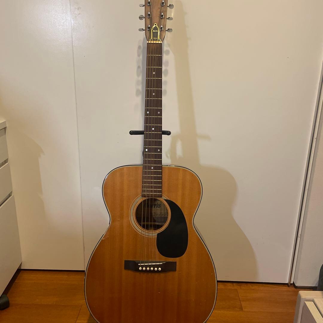 アコースティックギター ナチュラル ギターケース付き