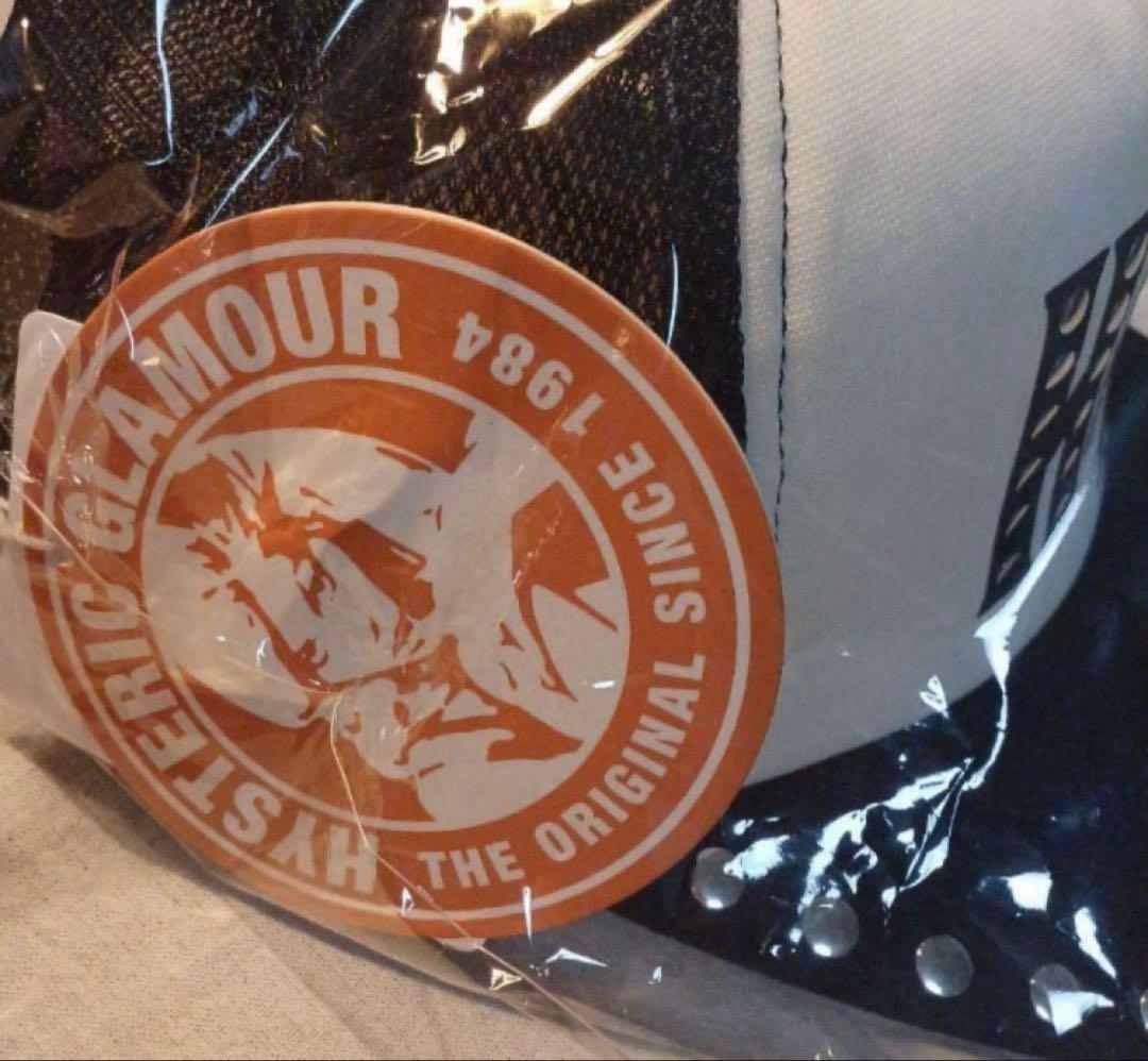 タグあり。ヒステリックグラマー　スタッズメッシュキャップ.o