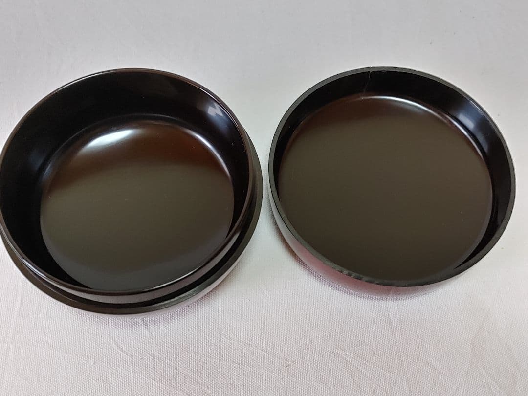 菊棗(菊花平棗)百の内　五代堀内宗完自画